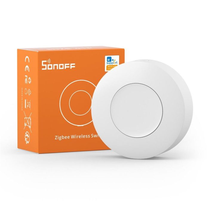 Sonoff SNZB-05P kablolu Zigbee su kaçağı sensörü detay görseli
