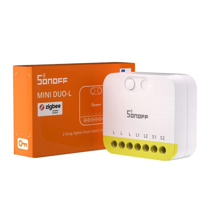Sonoff ZBMINIR2 kompakt Zigbee akıllı röle detay görseli