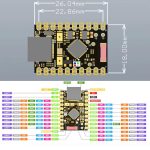 ESP32-C6 Super Mini Geliştirme Kartı - Görsel 2