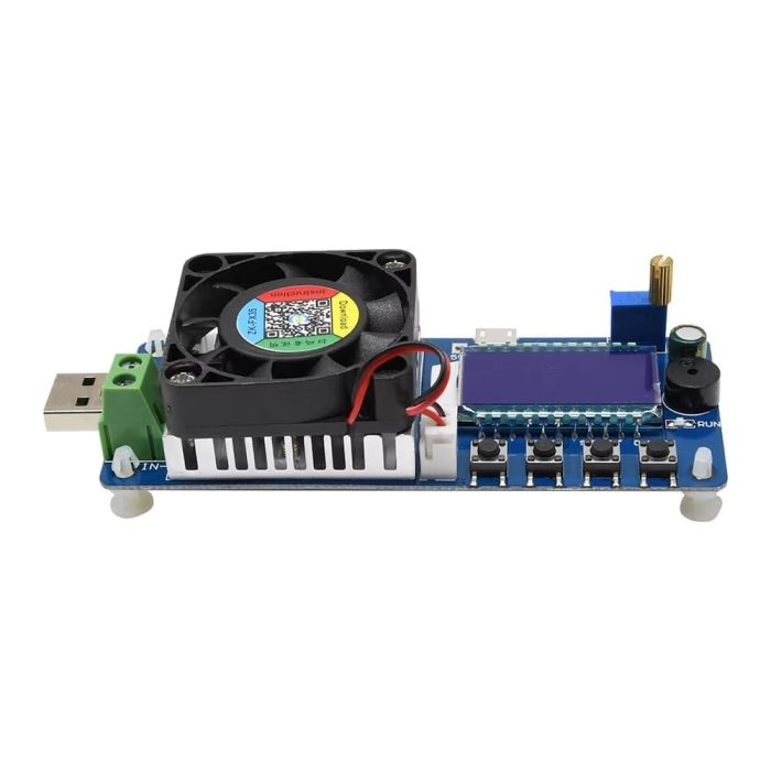 FX35 5A/35W Elektronik Yük Akım Gerilimi Güç Test Cihazı - Görsel 3