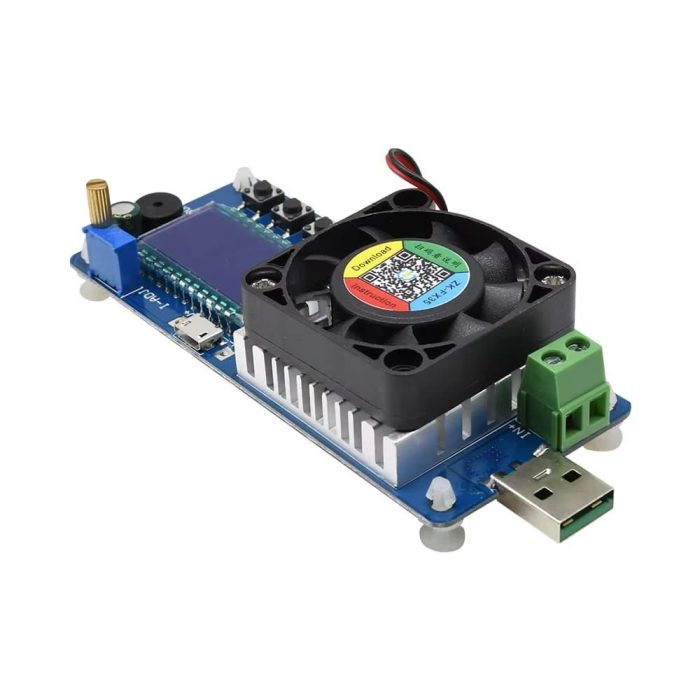 FX35 5A/35W Elektronik Yük Akım Gerilimi Güç Test Cihazı - Görsel 4