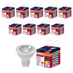 Osram Led Value Par16 4.5W 2700K 80CRI GU10 Sıcak Beyaz Ampul 10 Adet