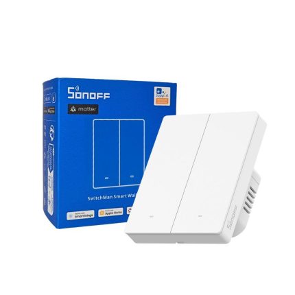 Sonoff M5-2C-80W Matter 2 Kanallı Akıllı Duvar Anahtarı