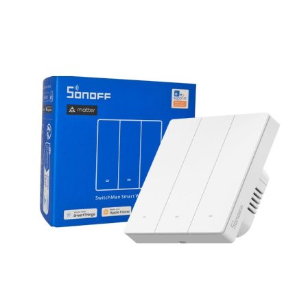 Sonoff M5-3C-86W Matter 3 Kanallı Akıllı Duvar Anahtarı