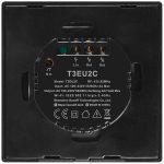 Sonoff T3-EU-2C 2 Kanallı Akıllı Duvar Anahtarı - Görsel 3