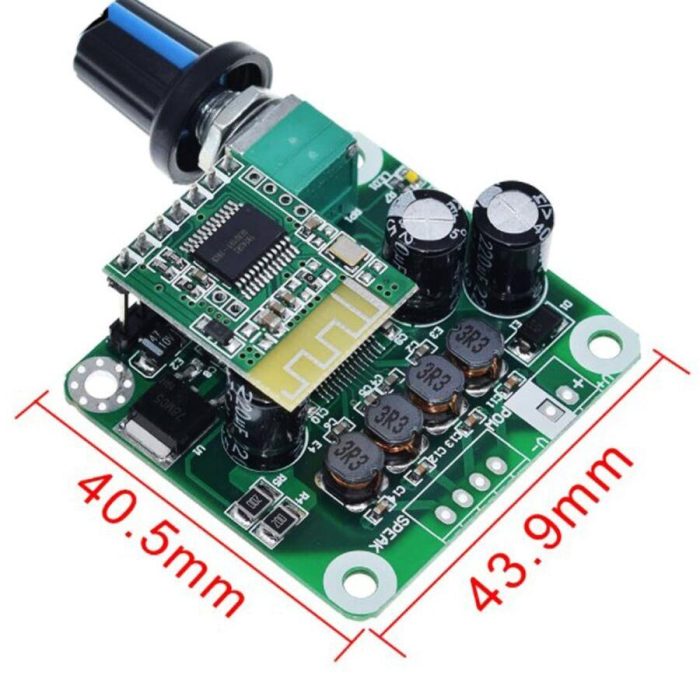TPA3110 2x15W Bluetooth 4.2 Dijital Stereo Audio Amfi Modülü - Görsel 5